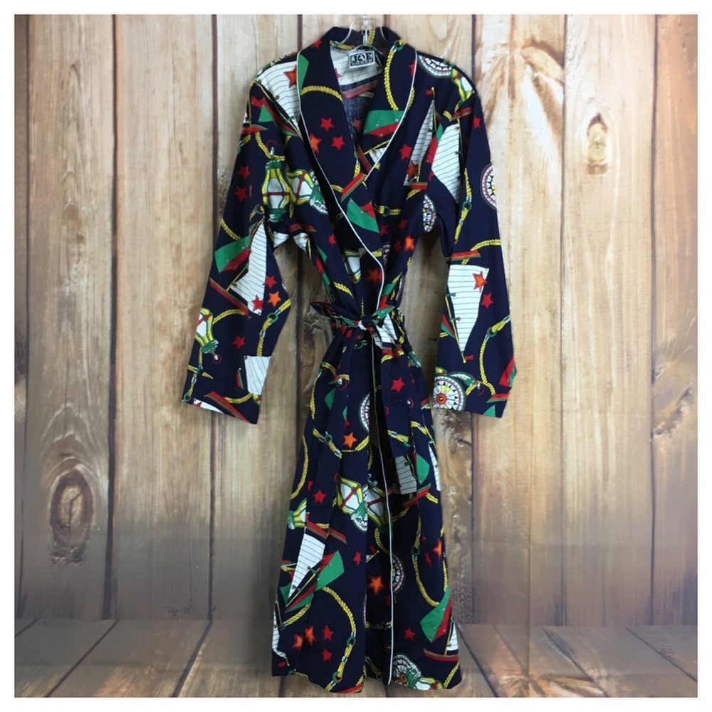 💸Joe Boxer Nautical robe One Size